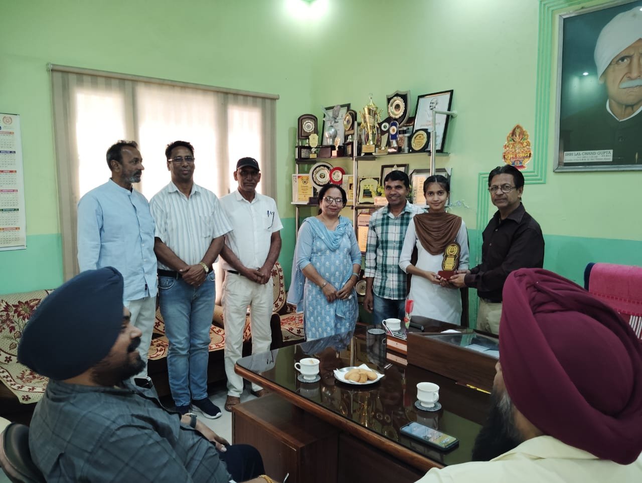 93.2% ਅੰਕ ਲੈ ਕੇ ਪਹਿਲਾ ਸਥਾਨ ਹਾਸਿਲ ਕੀਤਾ