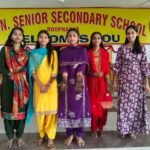 Teej celebration at G. M. N. School Ropar